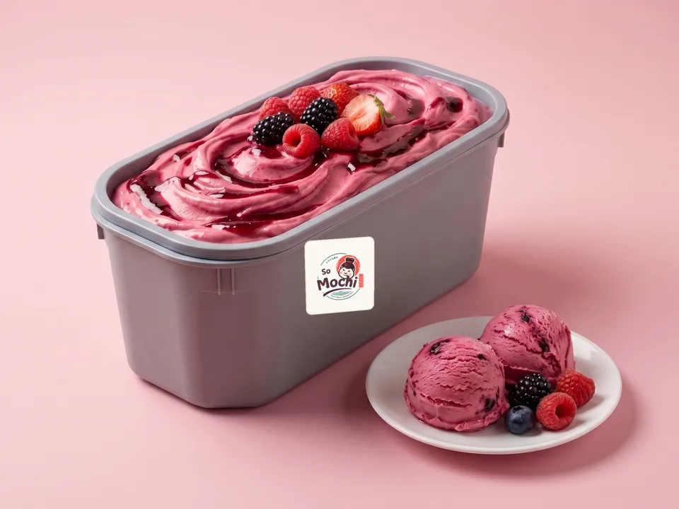 Berries gelato