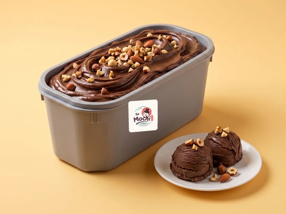 Chocolate Nuts gelato