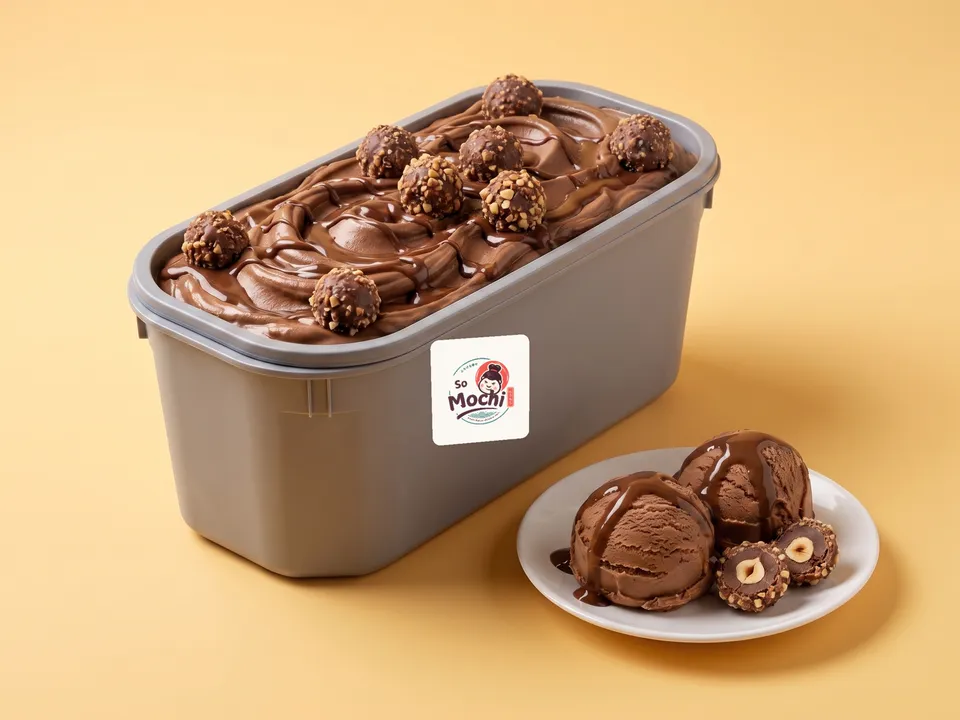 Ferrero Rocher gelato