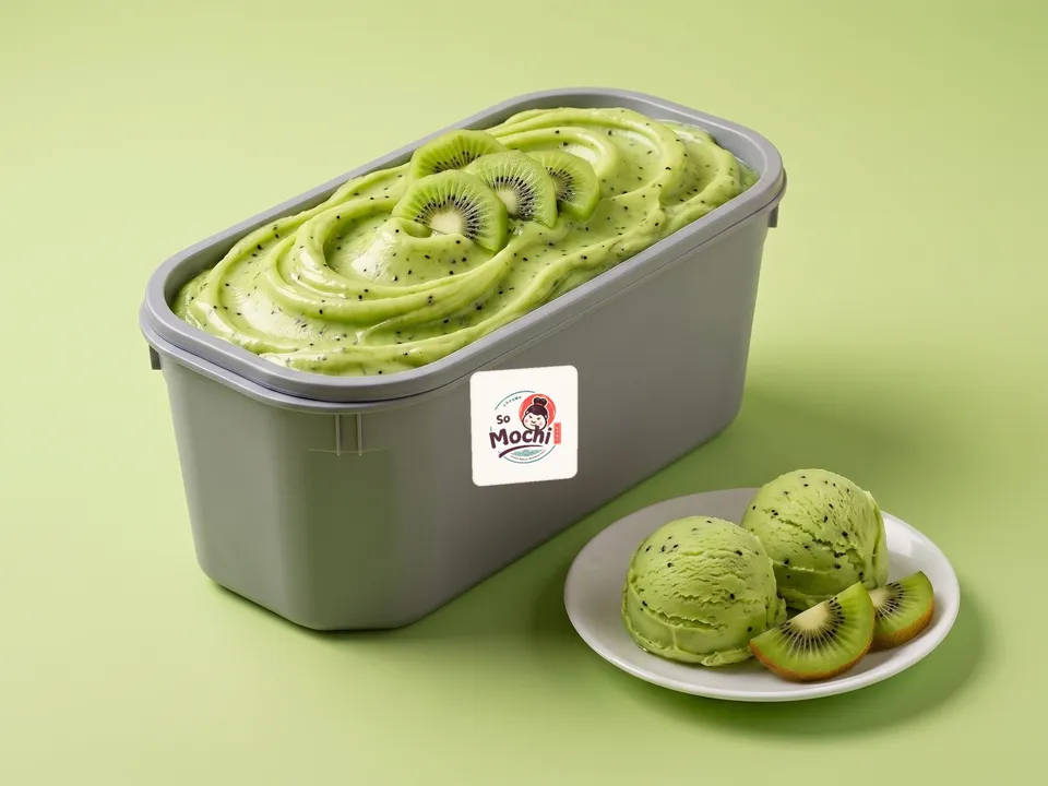 Kiwi gelato