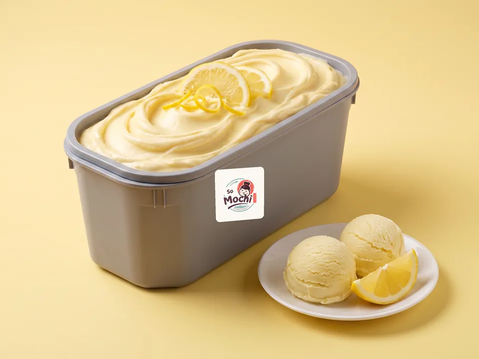 Lemon gelato