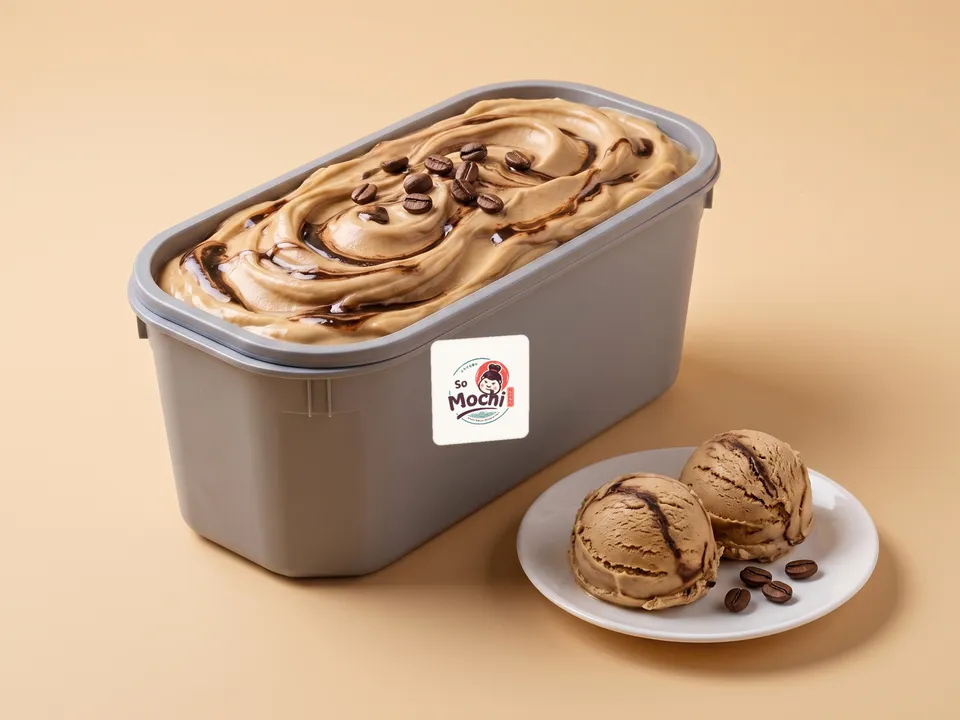 Mocha gelato