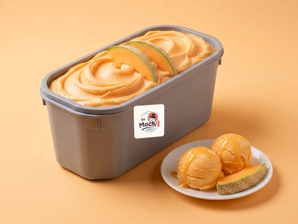 Musk Melon gelato