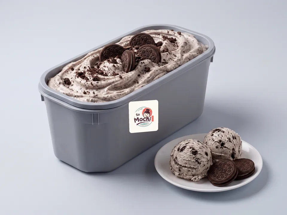 Oreo gelato