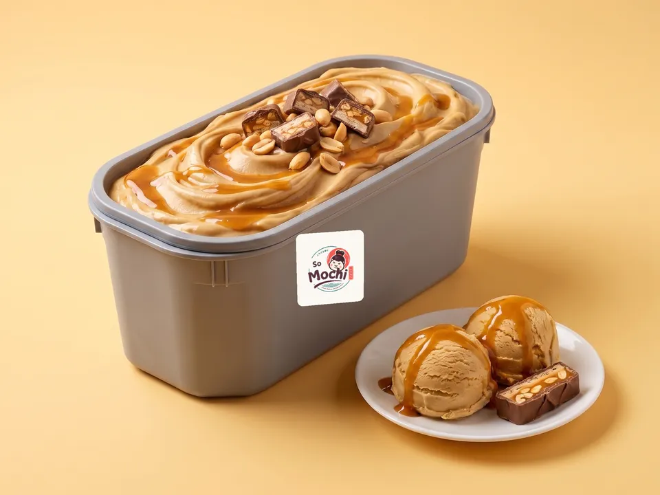 Snickers gelato
